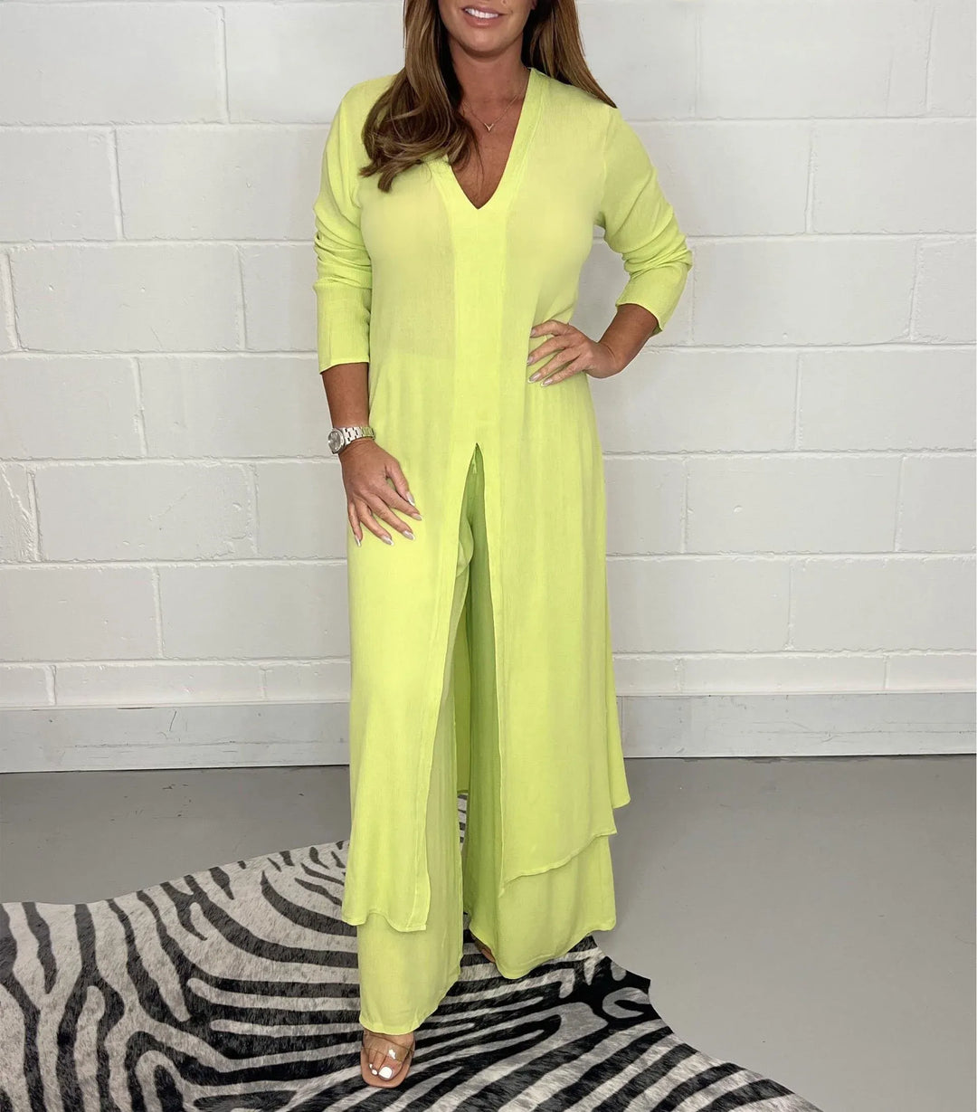 Sara™ - Eleganter Jumpsuit mit Tunika-Silhouette