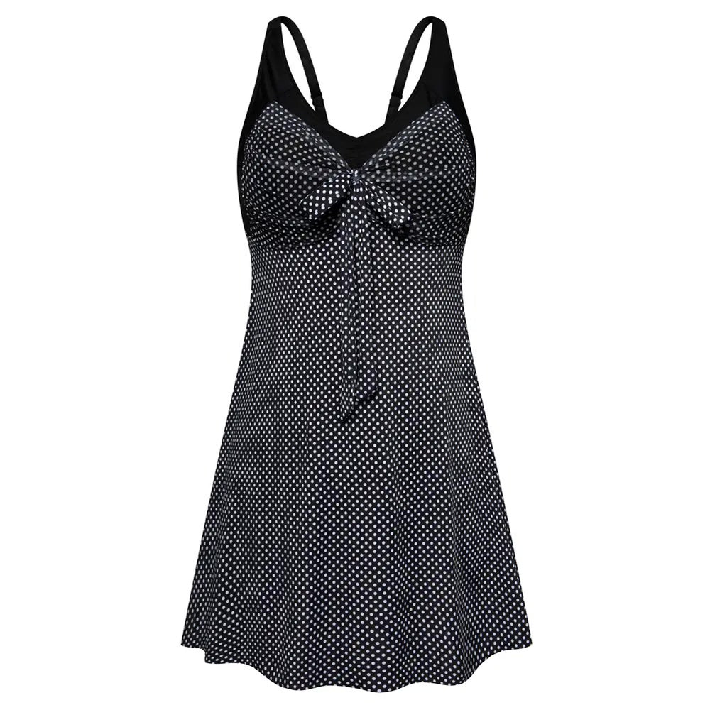 Schwimmkleid – 2-teilig, Plus Size - 27#
