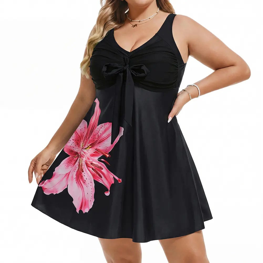 Schwimmkleid – 2-teilig, Plus Size - 35