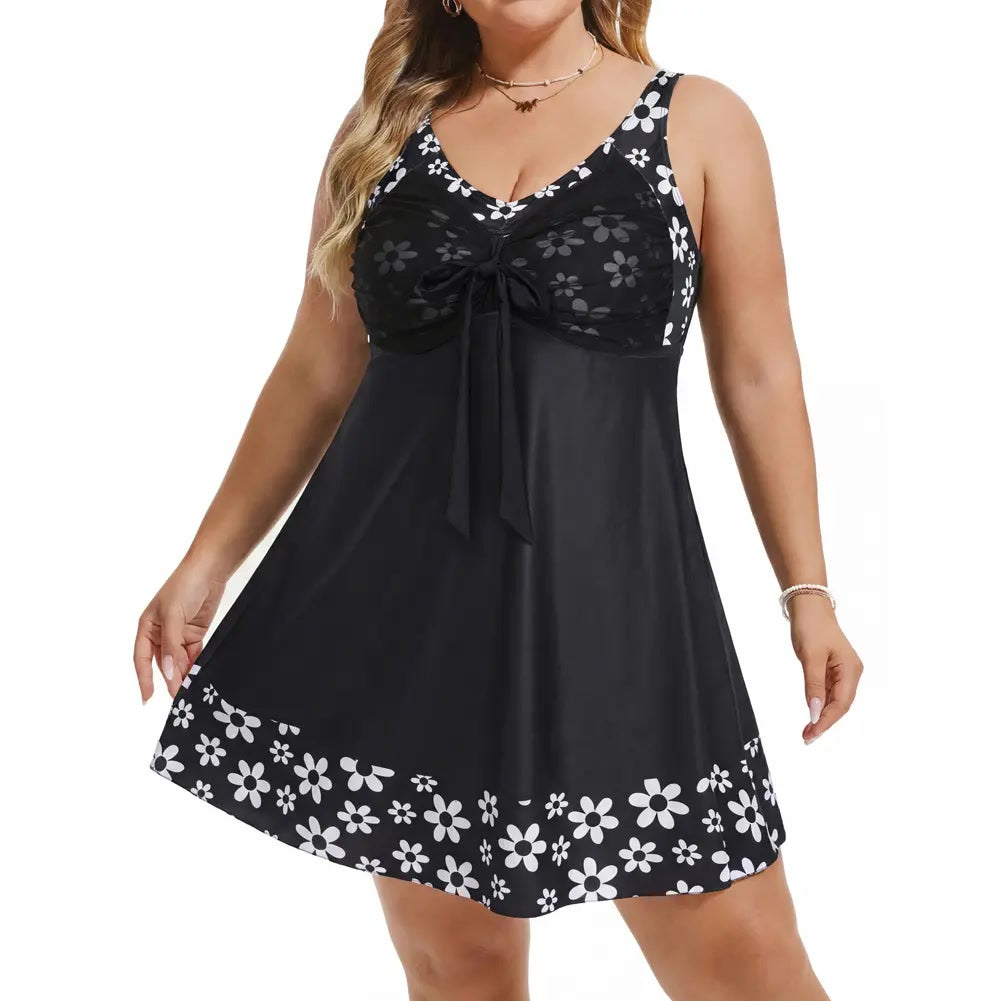 Schwimmkleid – 2-teilig, Plus Size - 37