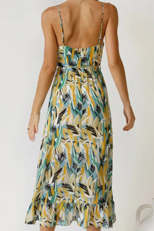 Waltraud™ - Maxikleid mit dünnen Trägern