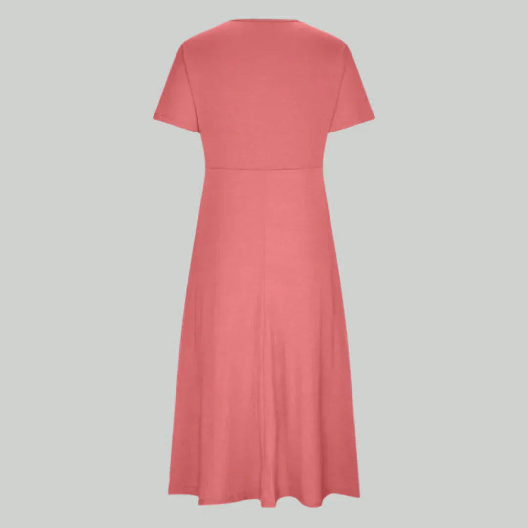 Viola™ - Midikleid mit überkreuztem Ausschnitt