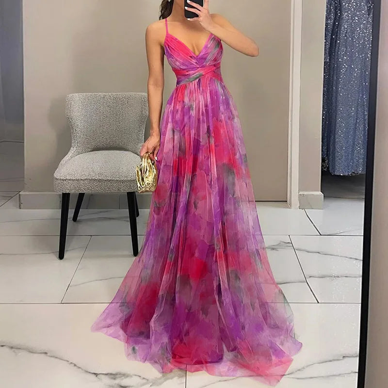 Carola™ - Bezauberndes Maxikleid mit Blumendruck