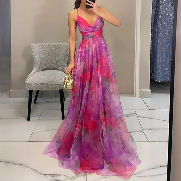 Carola™ - Bezauberndes Maxikleid mit Blumendruck