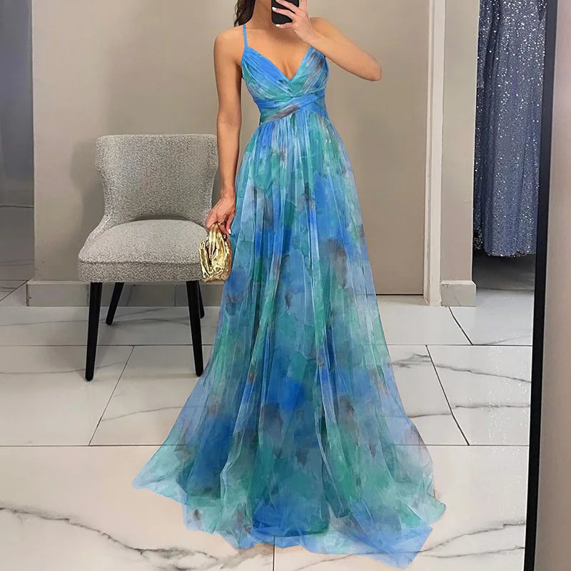 Carola™ - Bezauberndes Maxikleid mit Blumendruck