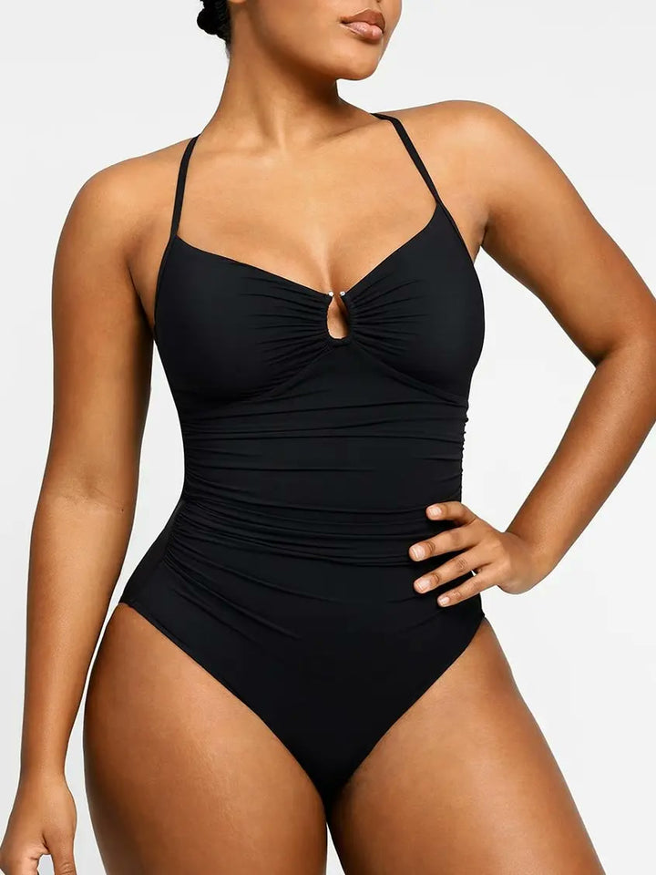 Diana™ - Figurformender Badeanzug mit Ringdetail
