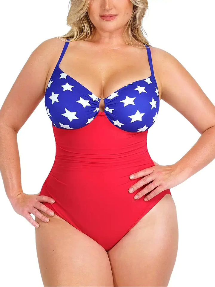 Diana™ - Figurformender Badeanzug mit Ringdetail